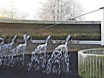 Die Technik der Kläranlage in Junkersdorf liefert noch nicht die gewünschte Ausreinigung. Deshalb muss der Abwasserzweckverband "Mittlerer Weisachgrund" nochmals in die Kläranlage investieren.  Archivfoto: Helmut Will