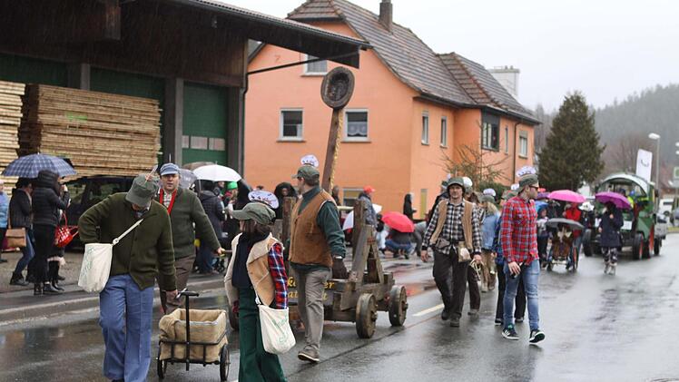 Umzug in Wallenfels