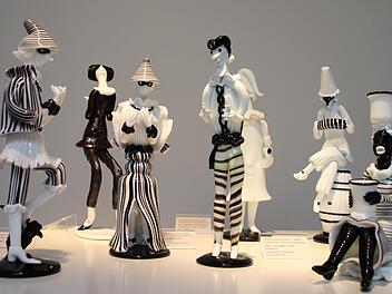 ulvio Bianconis Glasfiguren und -objekte sind jetzt im Besitz des Europäischen Museums für Modernes Glas in der Rosenau. Carolin Herrmann