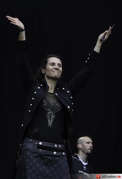 Unheilig und drei Vorbands spieleten am Freitag in Rothenburg ob der Tauber