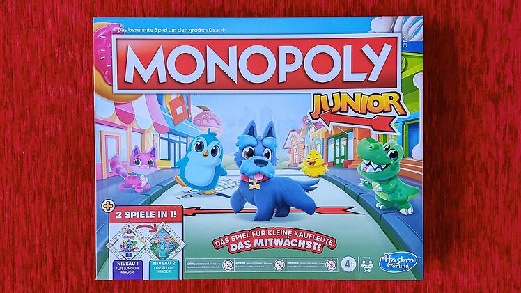 Monopoly Junior (2023) im Test - Immobilienspiel-Klassiker als reduzierte Version für die Kleinsten