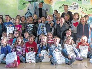 Leserabe landete bei den Volkacher Grundschülern