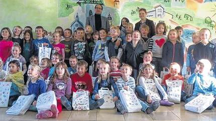 Leserabe landete bei den Volkacher Grundschülern