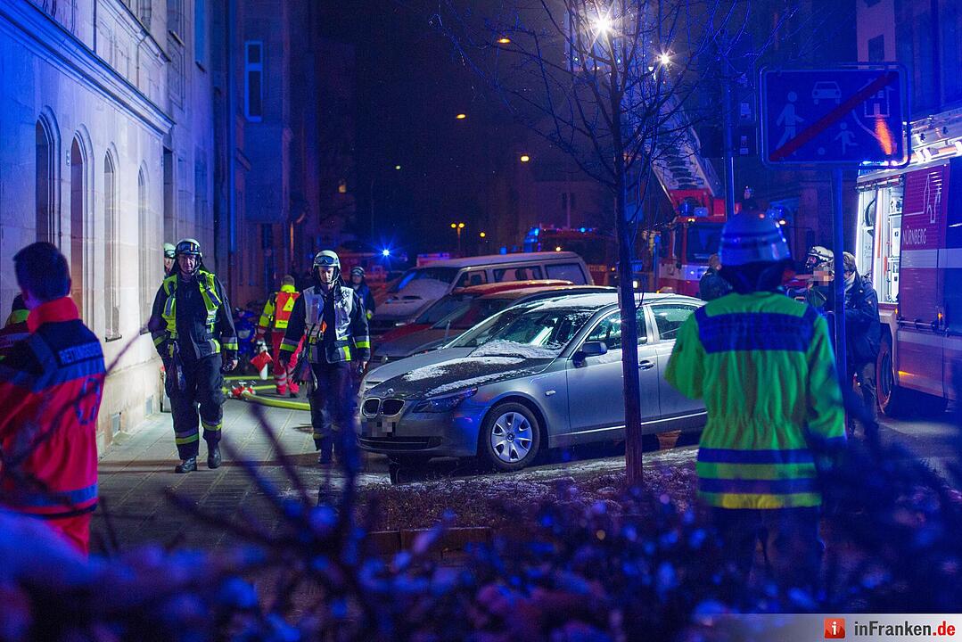 Frau stirbt bei Wohnungsbrand in Nürnberg