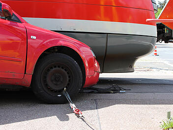 Unfall an unbeschranktem Bahnübergang im Kreis Ansbach