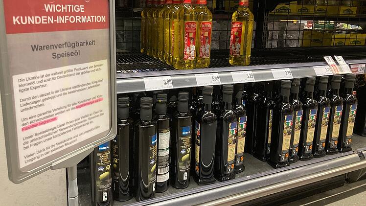 Edeka: Sonnenblumenöl wird zwar knapp - andere Sorten stehen aber zur Verfügung