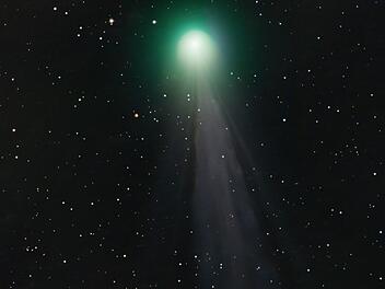 Seltener Komet am fränkischen Himmel erreicht am Sonntag den sonnennächsten Punkt