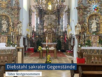 Scheinfeld: Mann versteckt sich in Beichtstuhl - und beklaut anschließend die Kirche