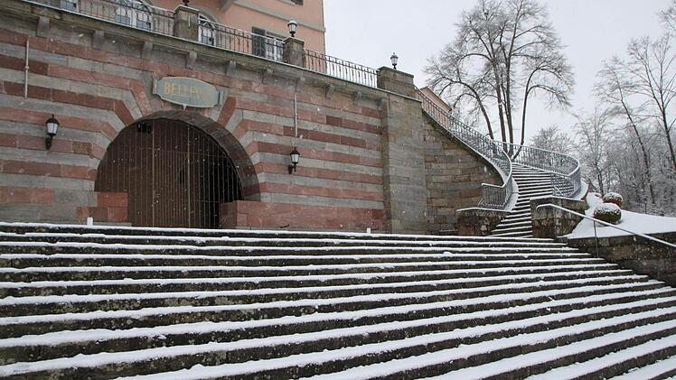 Winter im Staatsbad Bad Brückenau (Januar 2015)Foto: Ulrike Müller