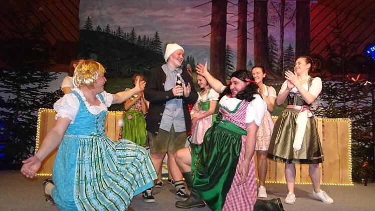 DJ Ötzi wurde von den "Mädels" bewundert.