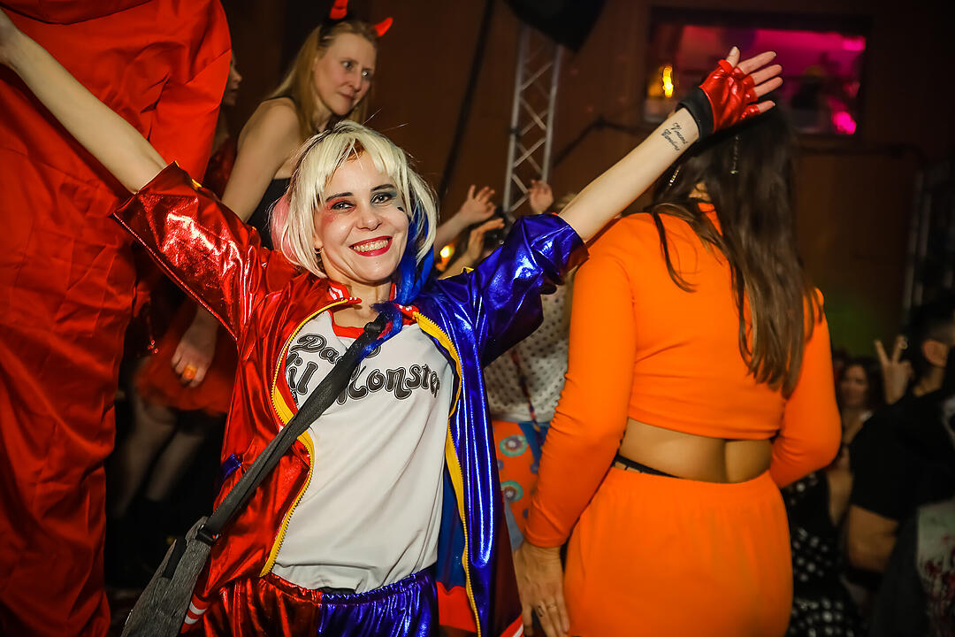 Beste Partystimmung in der Stadthalle