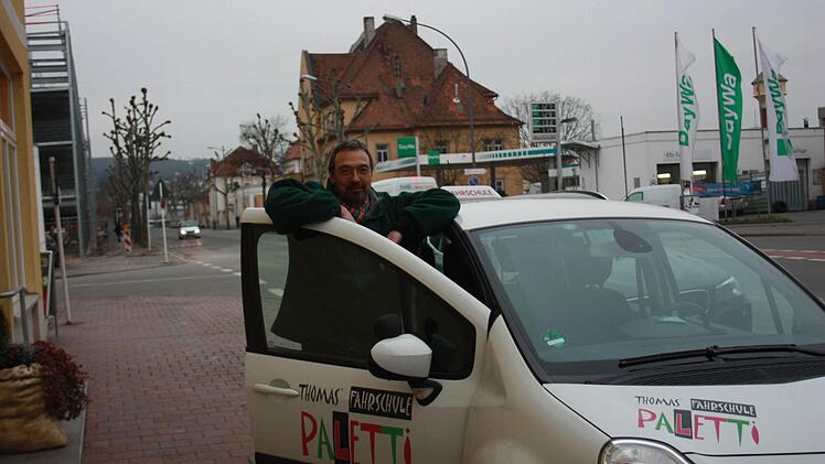 Thomas Hörsch von der Fahrschule "Paletti". Foto: Robert Wagner