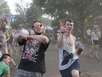 Nürnberg rockt: Bei Rock im Park wird getanzt bis der Staub wirbelt. Foto: Jennifer Brechtelsbauer