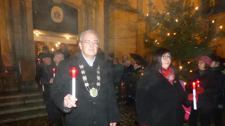 Bei der Lichterprozession in GößweinsteinThomas Weichert