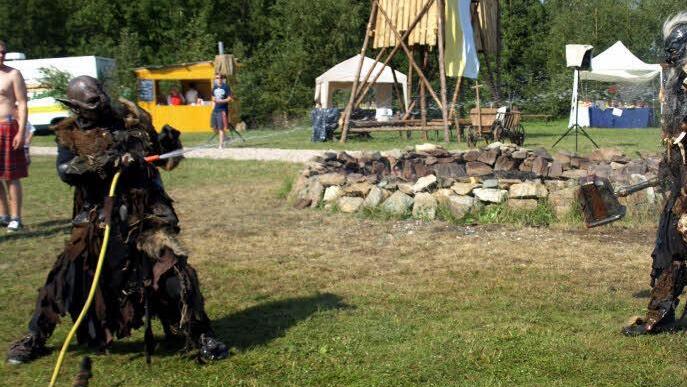 Met und Orks: Beim Nordwald Spektakulum in Nordhalben kam jeder auf seine Kosten. Foto: Susanne Deuerling