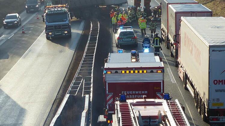 In beide Fahrtrichtungen staute sich der Verkehr.