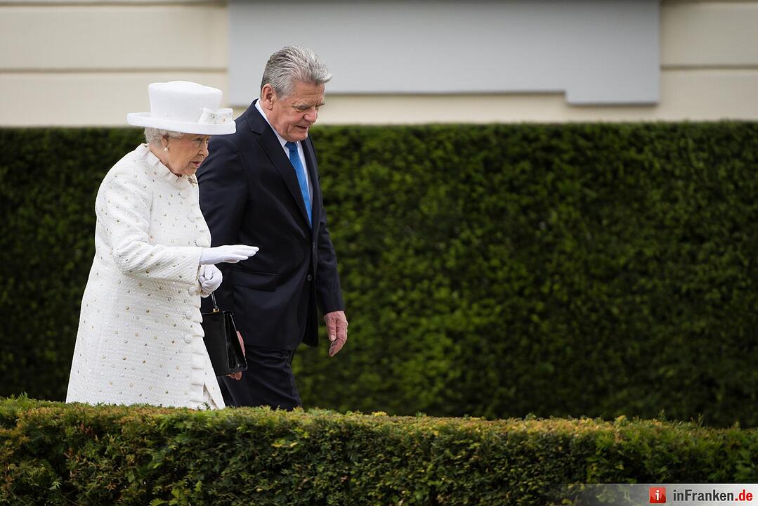 Britische Queen besucht Deutschland