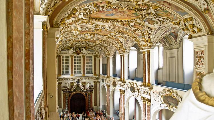 Blick in die Schlosskirche der Coburger Ehrenburg.Foto: Jochen Berger