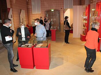 Noch bis 29. Mai kann man die Ausstellung "Holzmodel für Gebäck  - Geschichte und Geschichten" im Museum Obere Saline besuchen. Foto:  Marcel Bühner