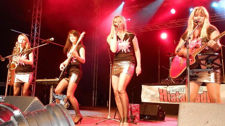 Die Frauenband "Hiatamadln". Foto: Rainer Fritsch