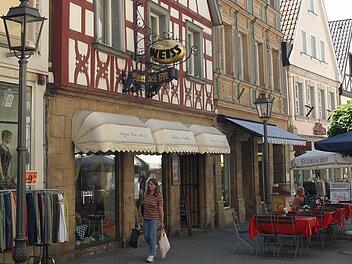 Der einstige Firmensitz der Metzgerei Weiß in der Langgasse. Foto: Gabi Hänseler