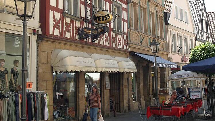 Der einstige Firmensitz der Metzgerei Weiß in der Langgasse. Foto: Gabi Hänseler