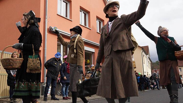 Faschingsumzug in SulzthalFoto: Arkadius Guzy