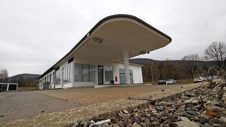Die Tankstelle Göller in Ebermannstadt ist mittlerweile abgebrochen.