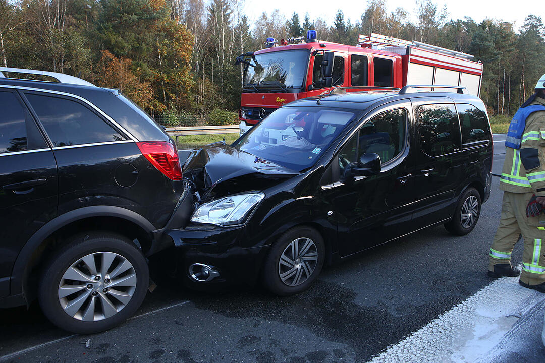 A73 bei Bamberg: Karambolage verursacht Riesenstau