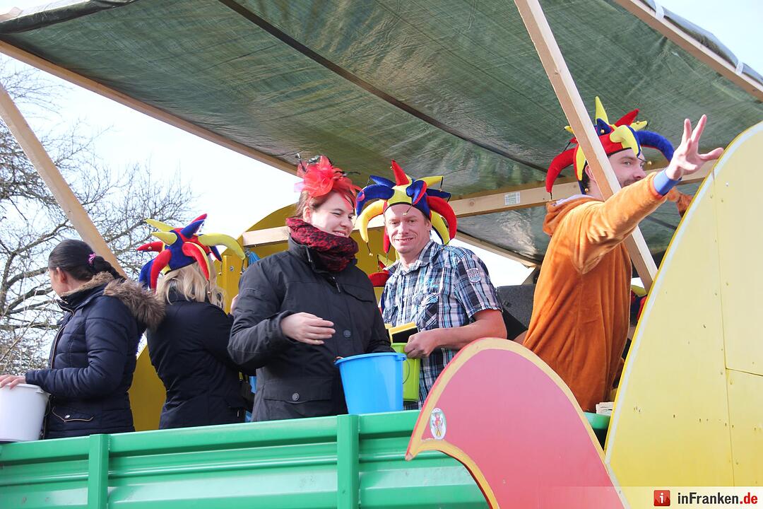 Faschingszug Oberhaid 2016