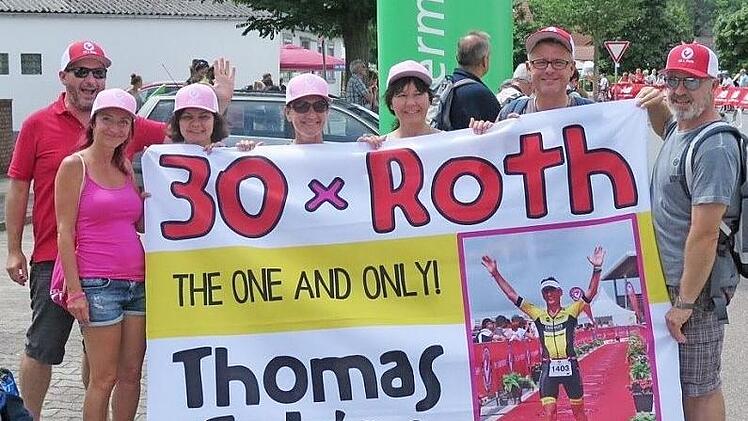 Die Fans von Thomas Geiger an der Laufstrecke.