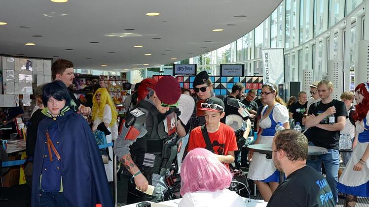 Eindrücke von der 6. Cosplay-Convention "Franco" in Bamberg. Foto: Andrea Spörlein
