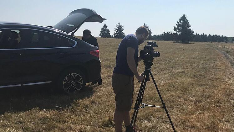 Im August hatte Filmemacher Thomas Rübbeck von "Singularity Film" bei besten Wetterbedingungen Szenen für den neuen Kurzfilm über Wildflecken gedreht. Foto: Daniel Kleinheinz
