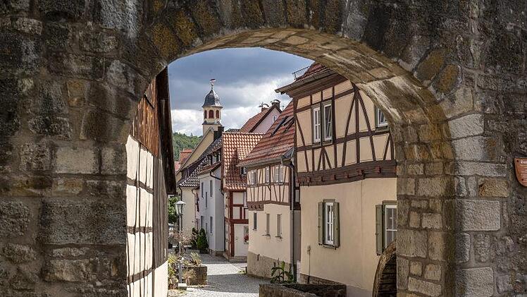 Ein malerischer Winkel: die Obere Mühle in Fladungen. Foto: Jürgen Hüfner