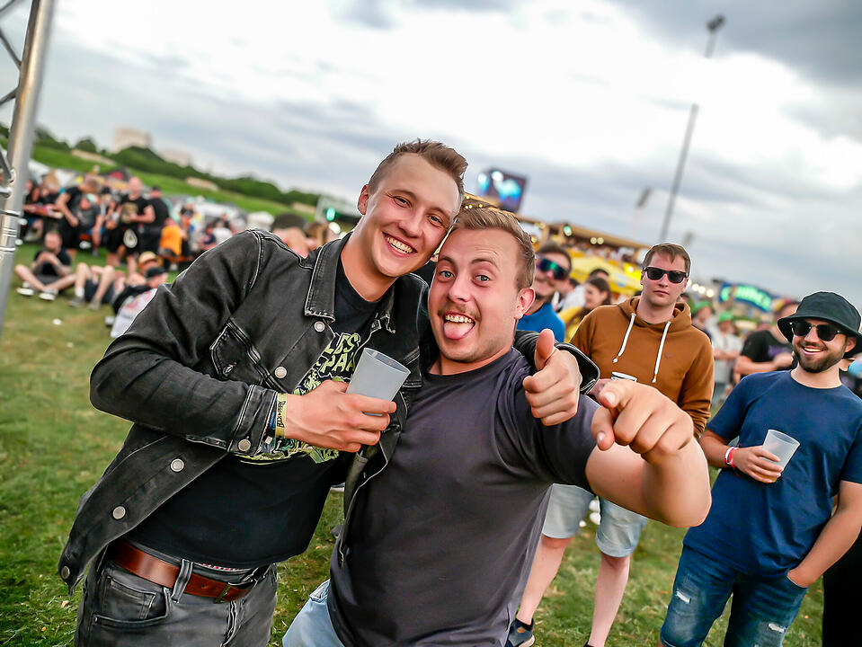 So heiß her ging es bei Rock im Park am Samstag - Stages Teil 2