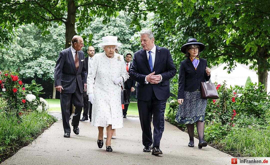 Britische Queen besucht Deutschland