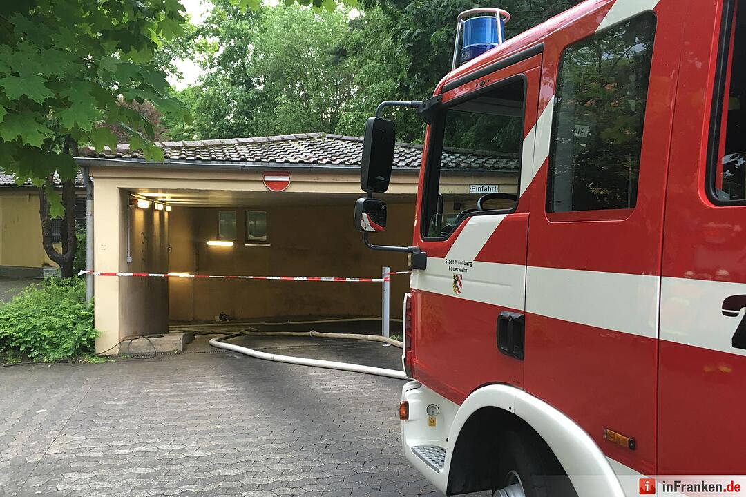 Vollgelaufene Keller in Nürnberg