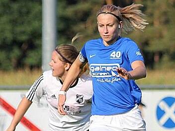 FV Dittenheim - TSV Brand: Die Gäste um Kapitänin Daniela Puscha meldeten sich mit einem 4:1-Auswärtssieg aus der Winterpause zurück und belegen in der BOL hinter Lonnerstadt Rang 5. Foto: privat