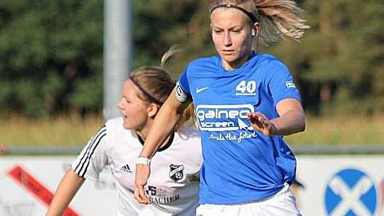 FV Dittenheim - TSV Brand: Die Gäste um Kapitänin Daniela Puscha meldeten sich mit einem 4:1-Auswärtssieg aus der Winterpause zurück und belegen in der BOL hinter Lonnerstadt Rang 5. Foto: privat