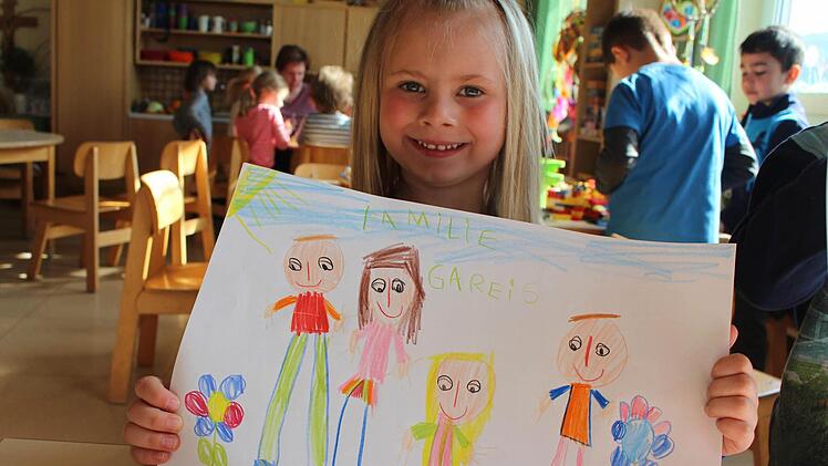 Paula Gareis, 5 Jahre: "Wenn ich nicht schlafen kann, dann geh ich zur Mama und kuschel mich zu ihr."
