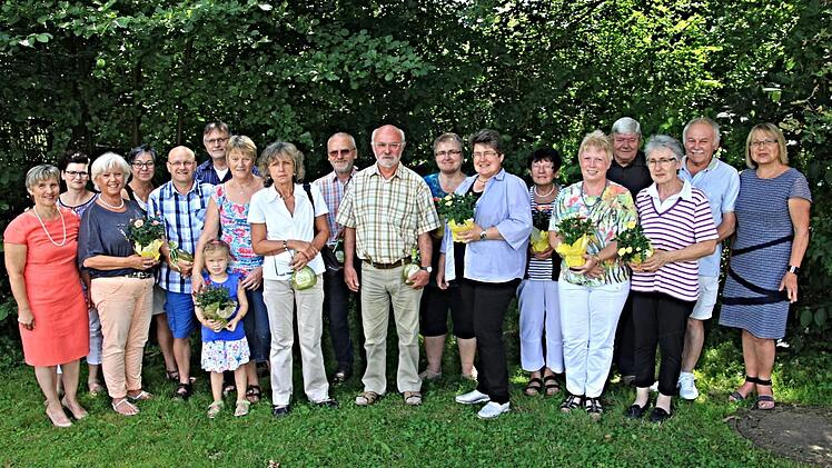 Diese Mitglieder wurden für 25-jährige Treue zum Verein geehrt