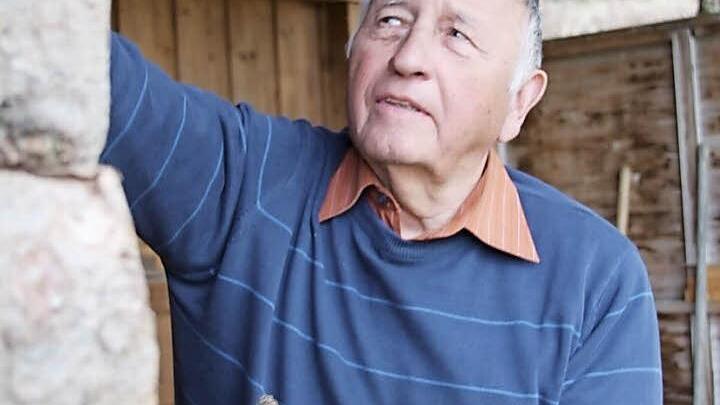 Brennholz machen - dafür hat Heinz Burges endlich Zeit, seitdem er in Ruhestand ist. Foto: Archiv/Matthias Beetz †