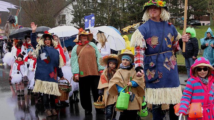 In den 4 Jahreszeiten kam diesmal der Kindergarten Eltmann. Foto: Günther Geiling