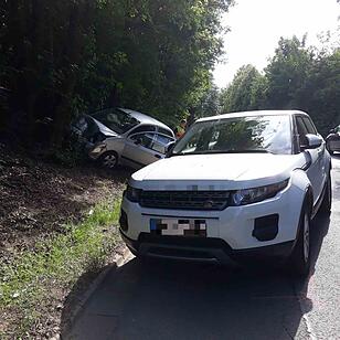 Zwei Autos im Landkreis Bayreuth krachen zusammen