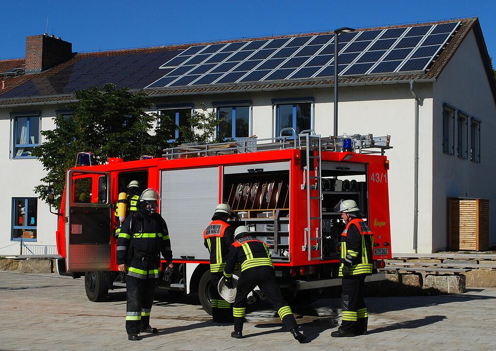 Großübung Feuerwehren