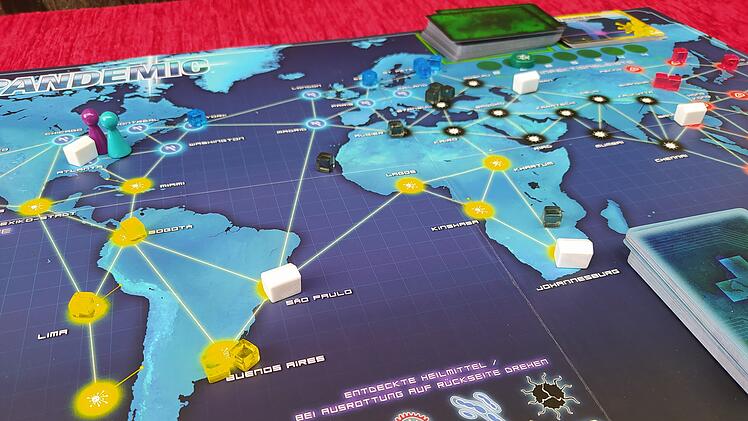 Spiele-Test Pandemic - „Pandemic“: Rezension des kooperatives Weltretten