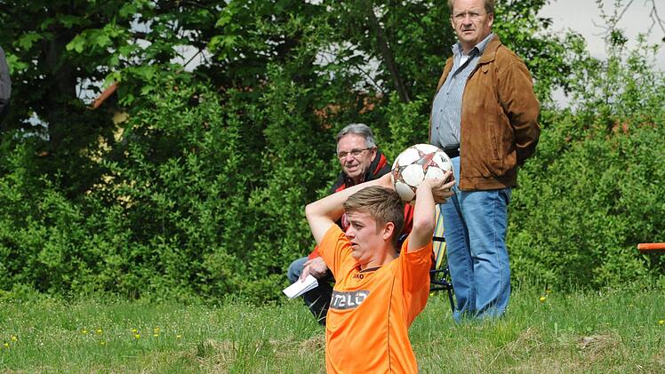 Einwurf - genau beobachtet.