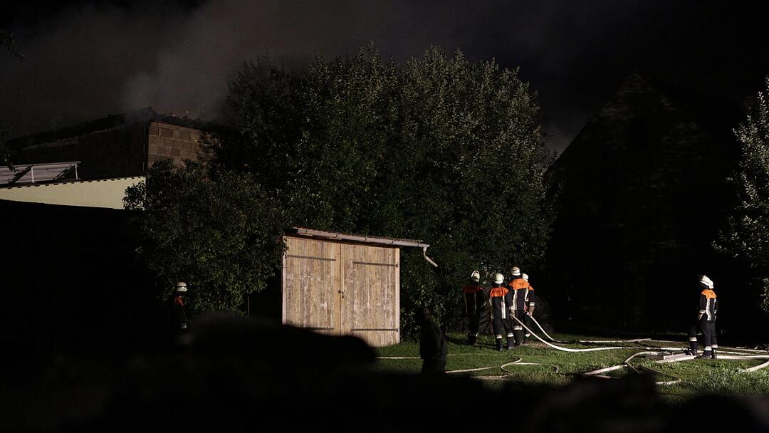 Scheunenbrand in Indernbuch