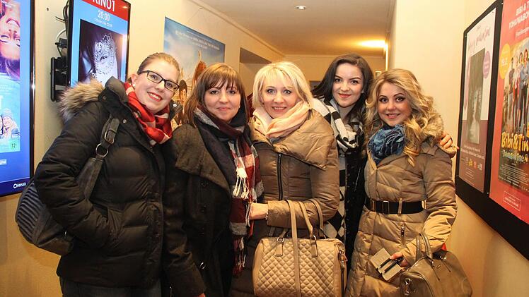 So wird Kino zum Event: Gute Stimmung bei der Preview von "50 Shades of Grey" in Kulmbach.Foto: Anna-Lena Deuerling