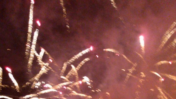 Feuerwerk in Haard.Andreas Lang